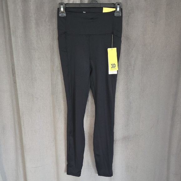all in motion Pants - 2 PAIRS all in motion XS Black High-Rise Performance Leggings NEW WITH TAGS